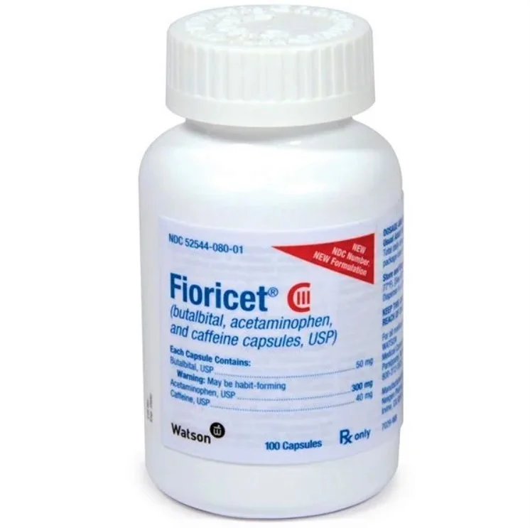 Fioricet 50mg Bottle